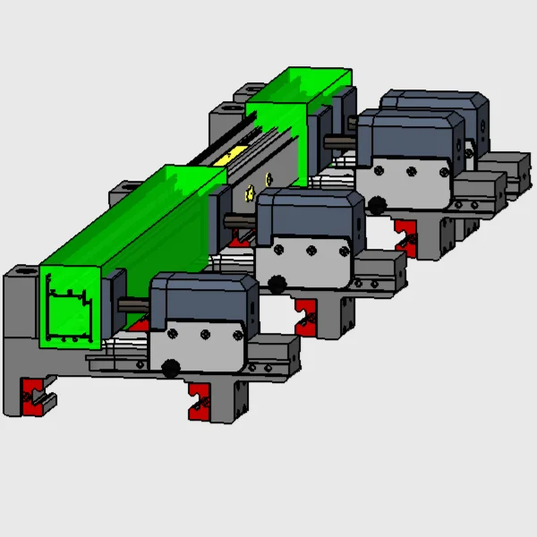 Posición automática de clamps